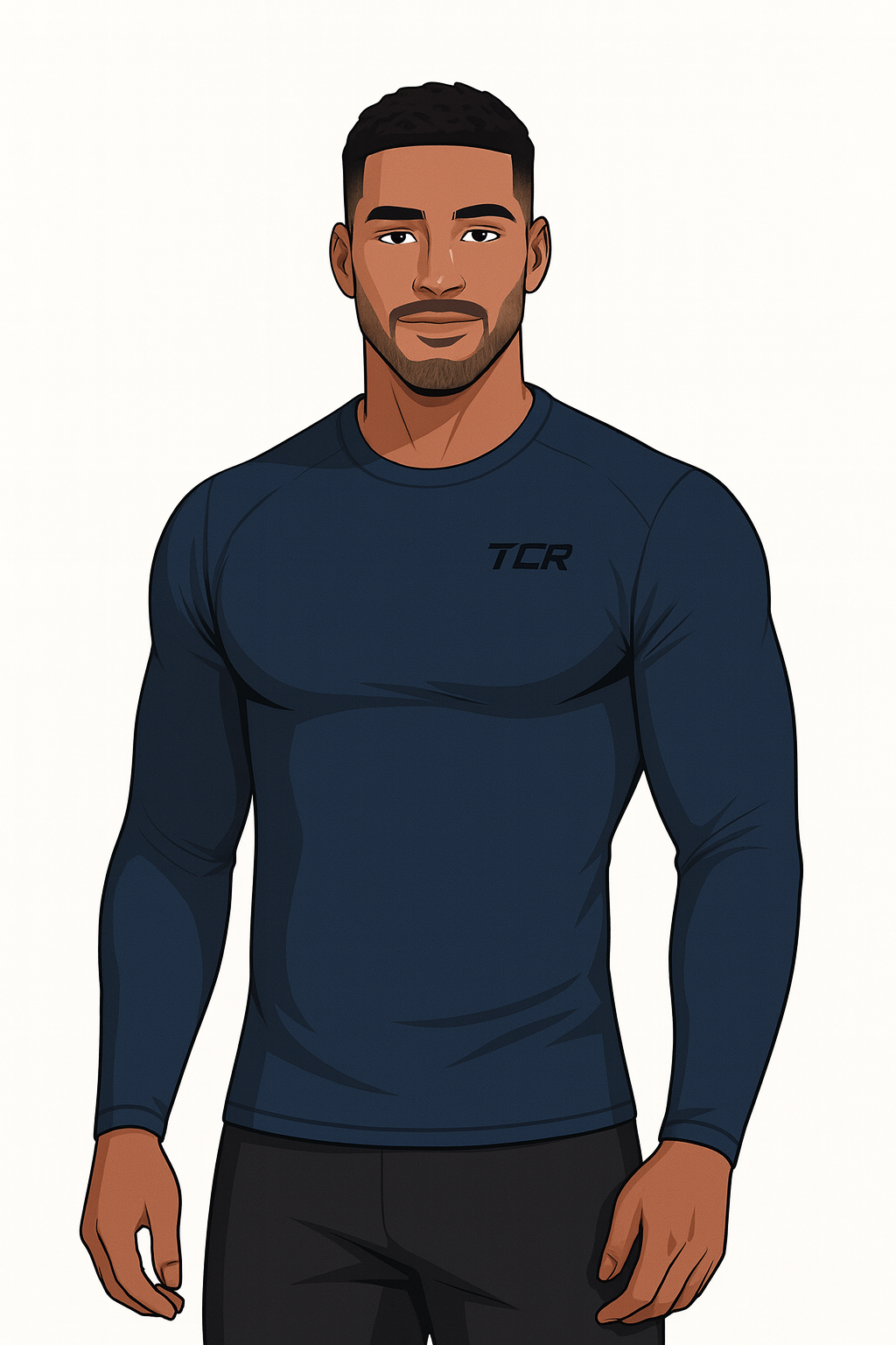 Men and Boys' Long Sleeve Compression Shirt, Athletic Workout Sports Undershirt Base Layer Top